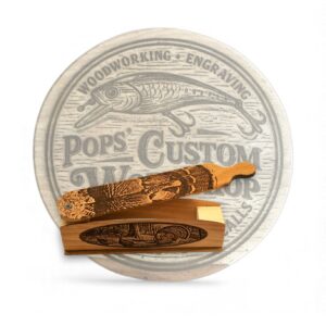 Pops' Signature Butternut Box Call Engraved