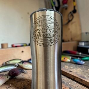 Pops' Custom Workshop Branded Tumbler